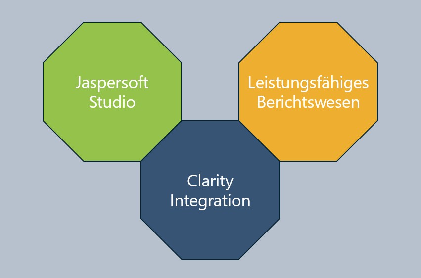 Ein komplettes Paket für Jaspersoft-Berichte in Clarity PPM Ein komplettes Paket für Jaspersoft-Berichte in Clarity PPM